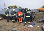 Accident mortal în Ungaria. Două microbuze românești s-au izbit, iar unul din șoferi a murit