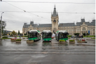 Transportul în comun devine „verde“ într-un mare oraș al țării. Sunt cumpărate zeci de autobuze electrice și tramvaie
