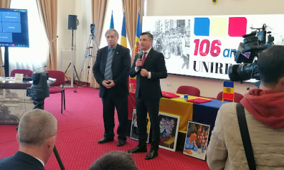   Şedinţă festivă a Consiliului Local - 106 ani de la Unirea Basarabiei cu România