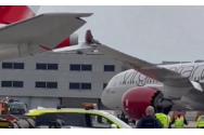 Incident pe cel mai mare aeroport din Marea Britanie: Două avioane s-au ciocnit