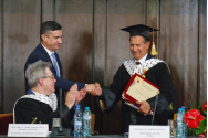 Profesorul Nadji Rahmania, Doctor Honoris Causa al UAIC și Cetățean de onoare al Iașului