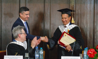 Profesorul Nadji Rahmania, Doctor Honoris Causa al UAIC și Cetățean de onoare al Iașului