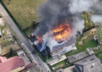 Incendiu puternic lângă Mănăstirea Voroneț din Suceava. Există riscul ca focul să se extindă