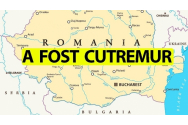 ULTIMĂ ORĂ! Cutremur în România