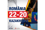 România învinge Kazahstanul în primul meci de la Cupa Mondială