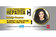 Emisiunea “Hepatita C. Testează! Tratează! Învinge!”, miercuri, la ora 19.00, la TELE M Iași!
