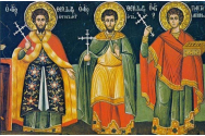 Calendar creștin ortodox, 23 februarie. Sărbătoare mare, fericiți cei care îi poartă numele - Cruce roșie