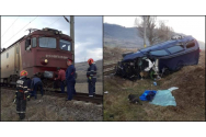 Accident feroviar la Onești