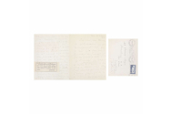 Scrisori de dragoste trimise de Constantin Brâncuşi lui Florence Meyer, adjudecate la peste 38.000 de euro