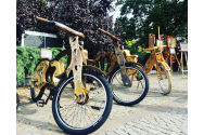 Concept unic în Neamț – cum pedalăm pe biciclete din lemn hand-made