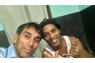 Ronaldinho şi-a cam pierdut zâmbetul în spatele gratiilor