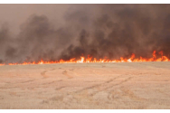 60 de hectare incendiate pe raza judeţului în ultimele trei zile