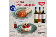 Seara Franțuzească la Mamma Mia! LIVE Cooking Show LUNI 13 iulie 18:00-21:00 la Terasa Mamma Mia