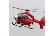 Accident cu șase victime, intervine elicopterul SMURD